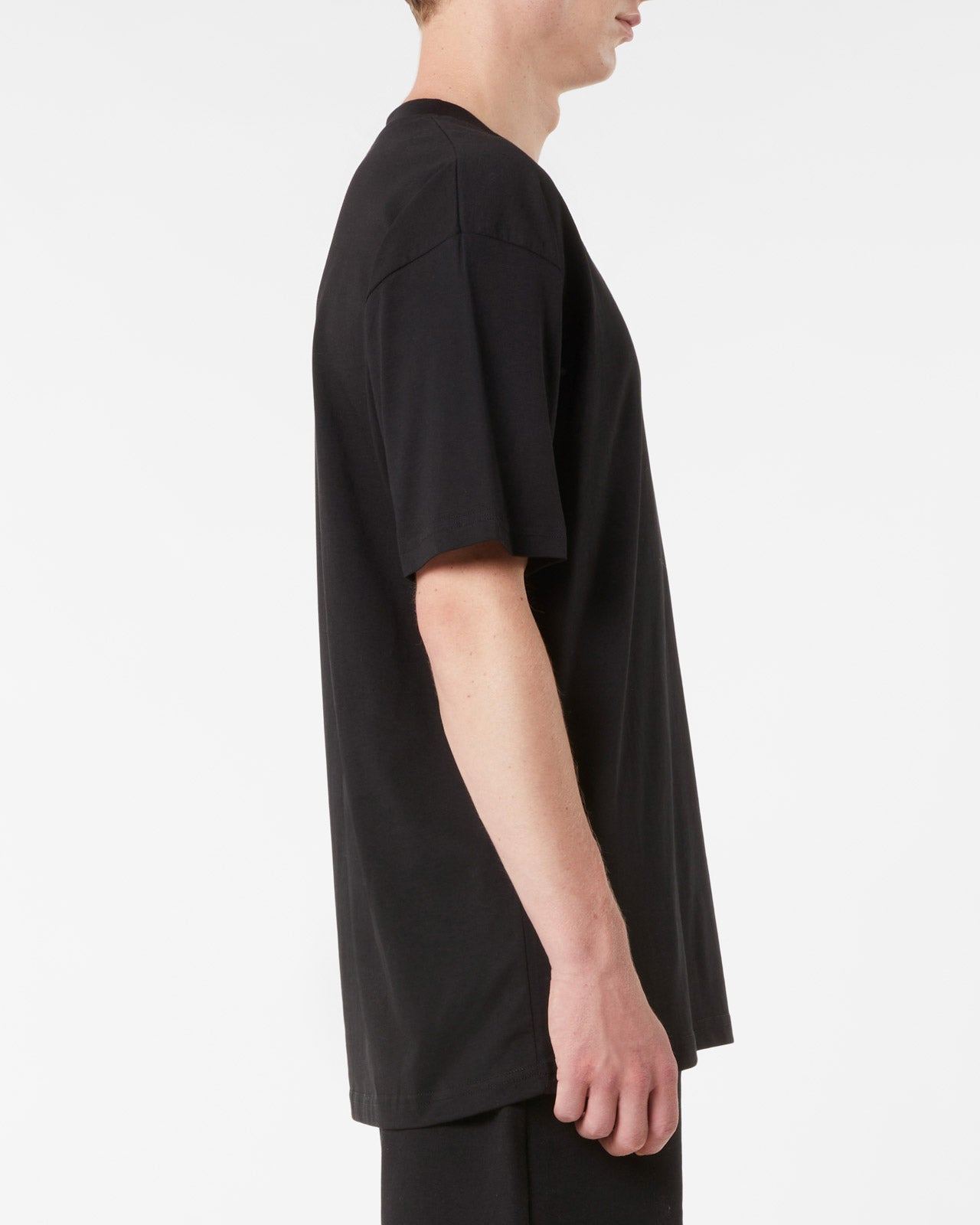 Vision Of Super BLACK T-SHIRT WITH EMBROIDERED FLAMING HEART Convenienza