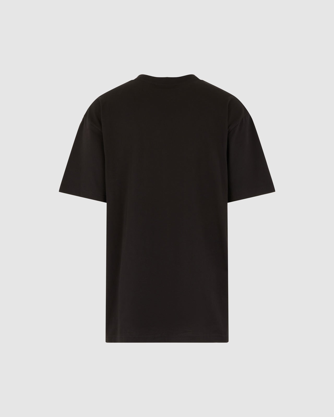 Vision Of Super BLACK T-SHIRT WITH EMBROIDERED FLAMING HEART Convenienza