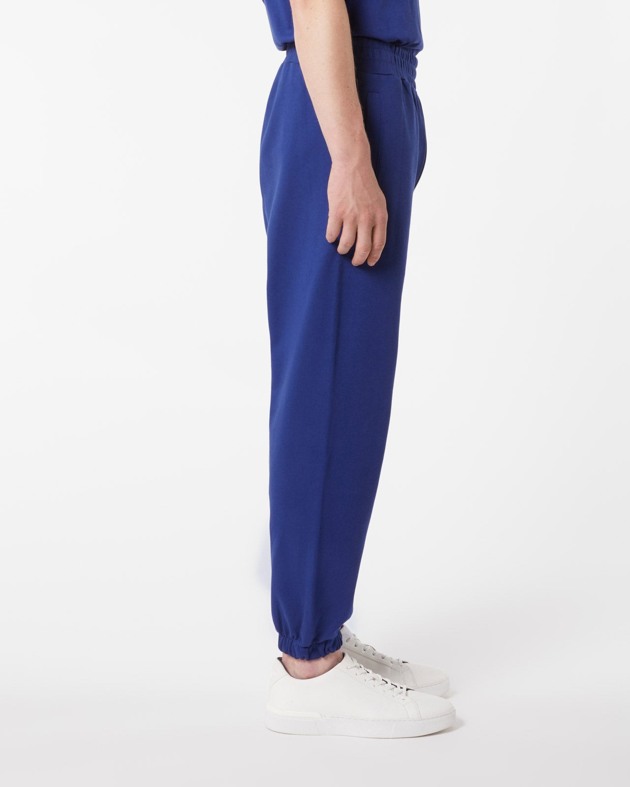 Vision Of Super BLUE PANTS WITH EMBROIDERED FLAMING HEART In Vendita