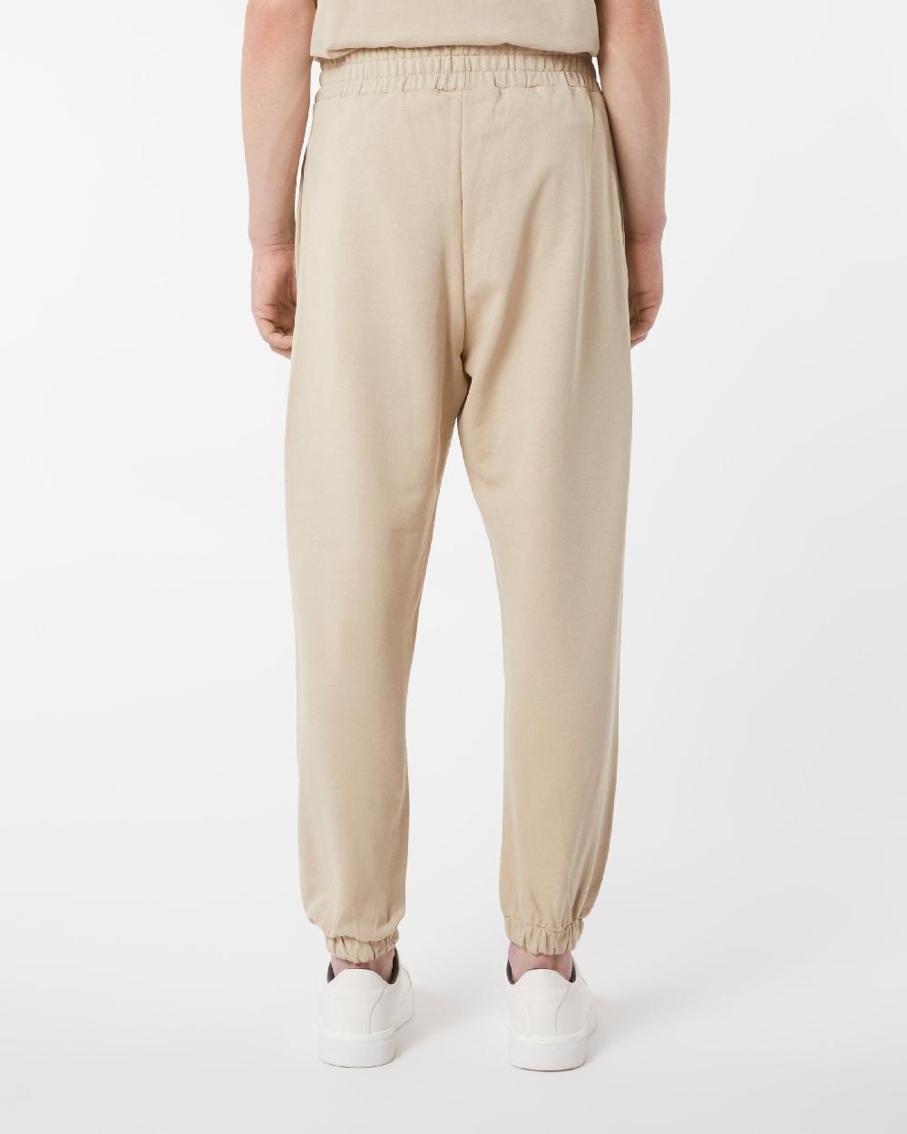 Vision Of Super LIGHT BROWN PANTS WITH EMBROIDERED FLAMING HEART Novità