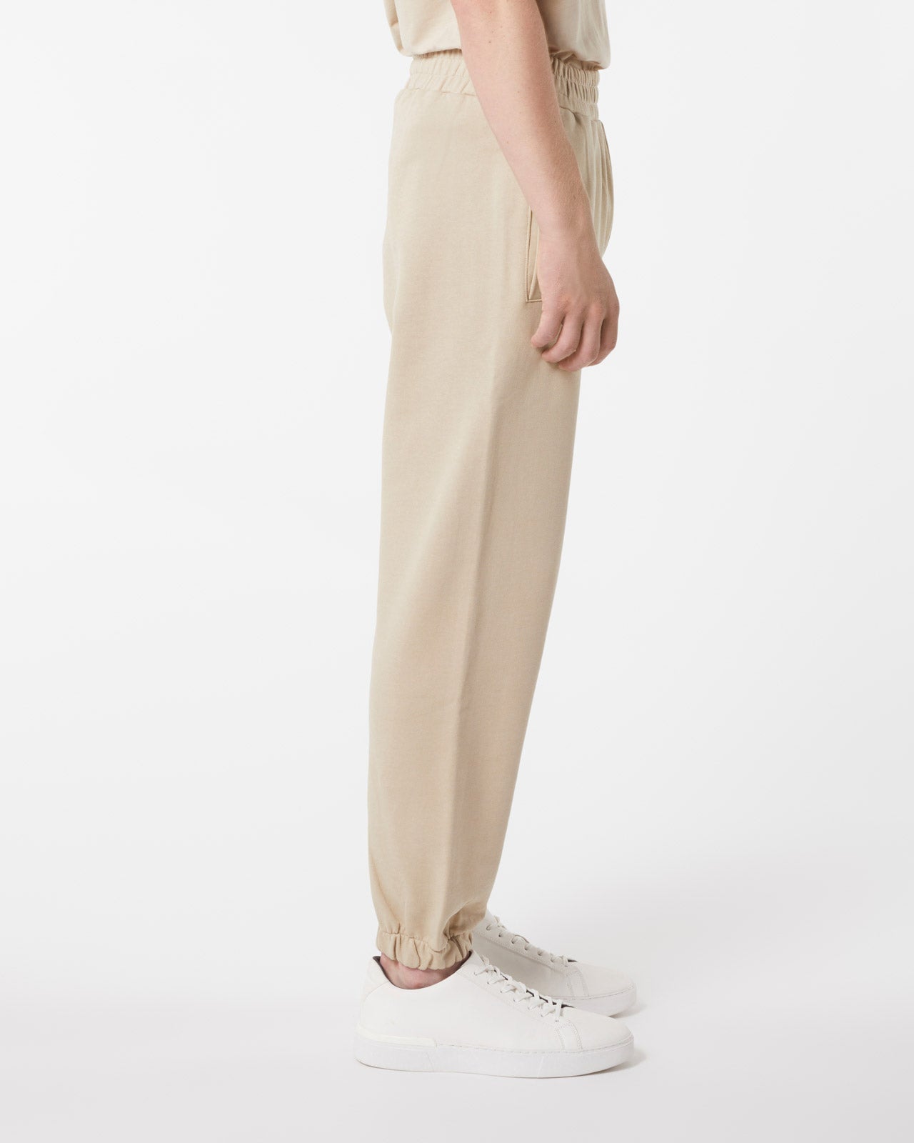 Vision Of Super LIGHT BROWN PANTS WITH EMBROIDERED FLAMING HEART Novità