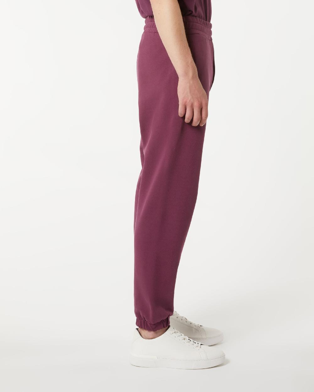 Vision Of Super GRAPE WINE PANTS WITH EMBROIDERED FLAMING HEART Presa