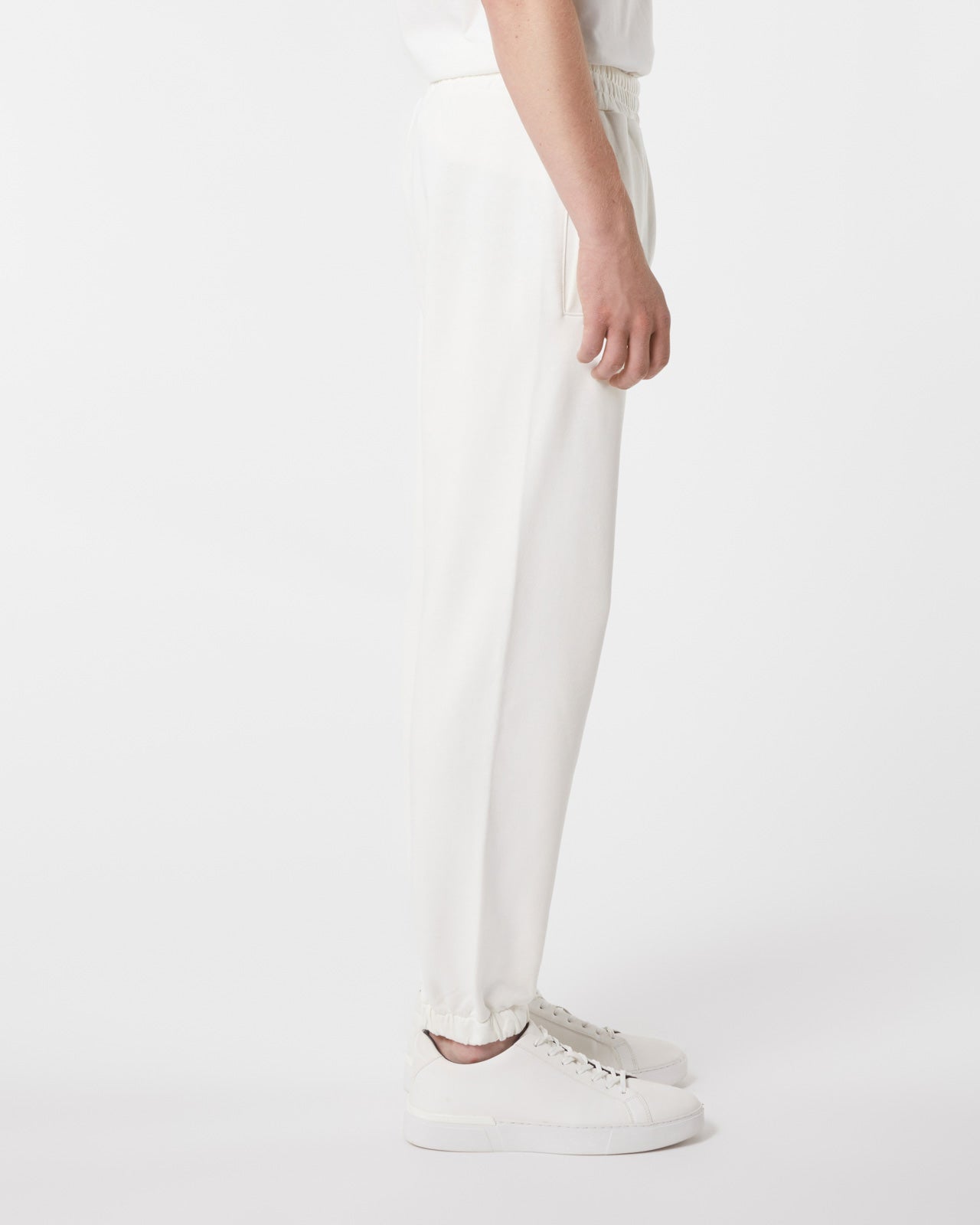 Vision Of Super OFF WHITE PANTS WITH EMBROIDERED FLAMING HEART Economico