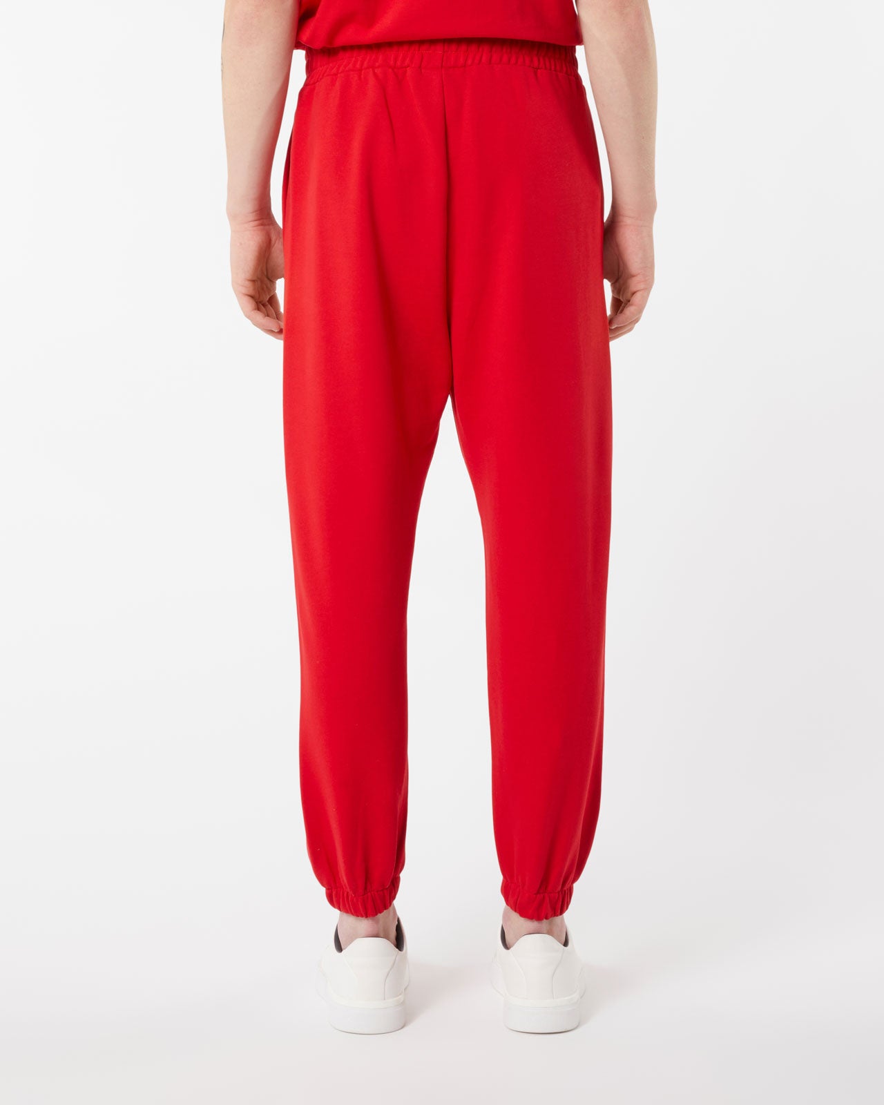 Vision Of Super RED PANTS WITH EMBROIDERED FLAMING HEART Online