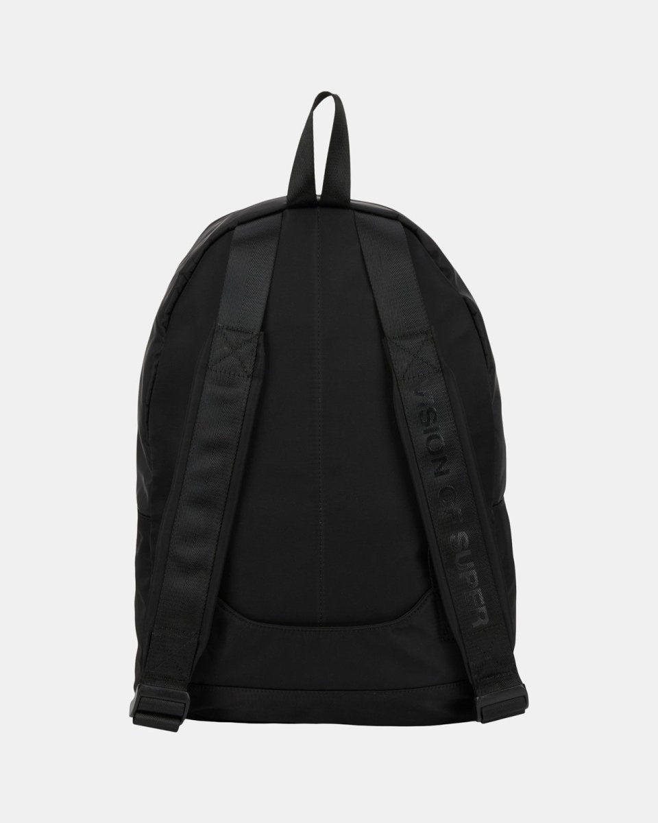 Vision Of Super RED BRICK FLAMES BLACK BACKPACK Vendita Economica