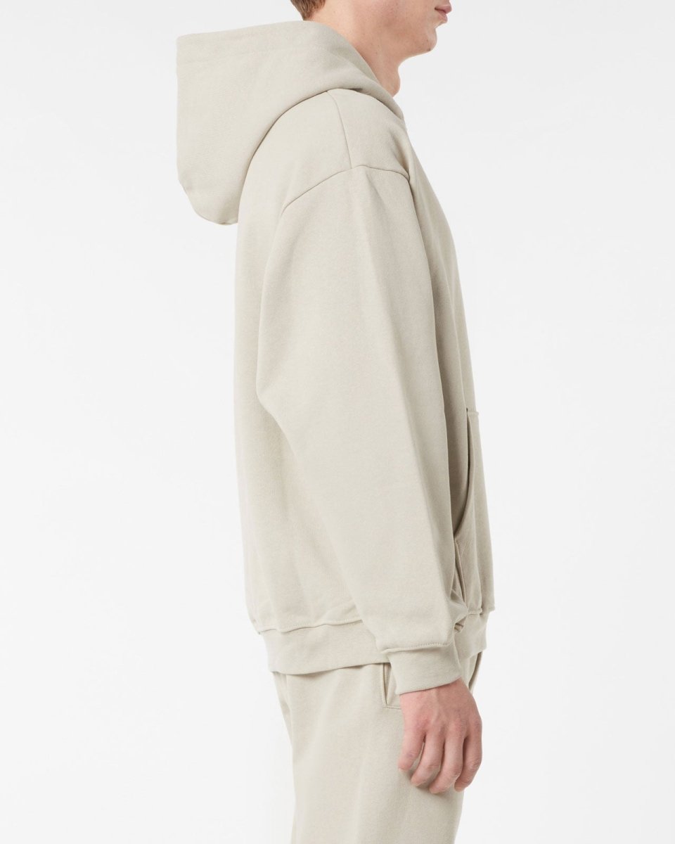 Vision Of Super LONDON FOG HOODIE WITH EMBROIDERED FLAMING HEART Moda
