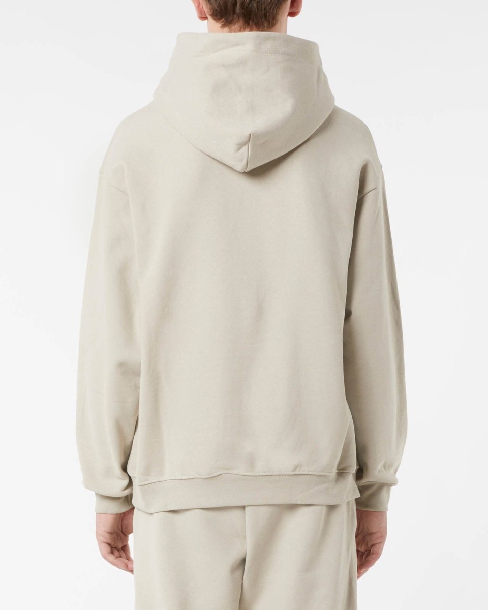 Vision Of Super LONDON FOG HOODIE WITH EMBROIDERED FLAMING HEART Moda