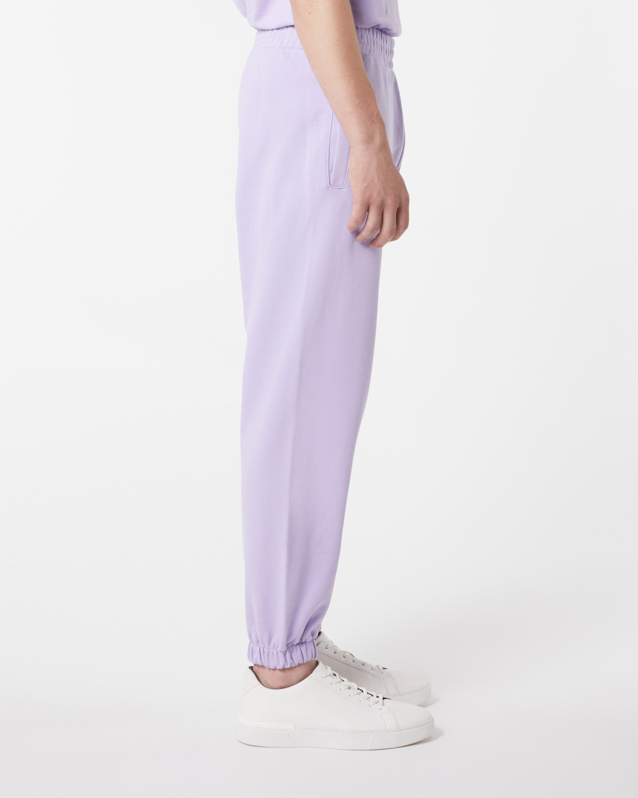 Vision Of Super LILAC PANTS WITH EMBROIDERED FLAMING HEART Negozio