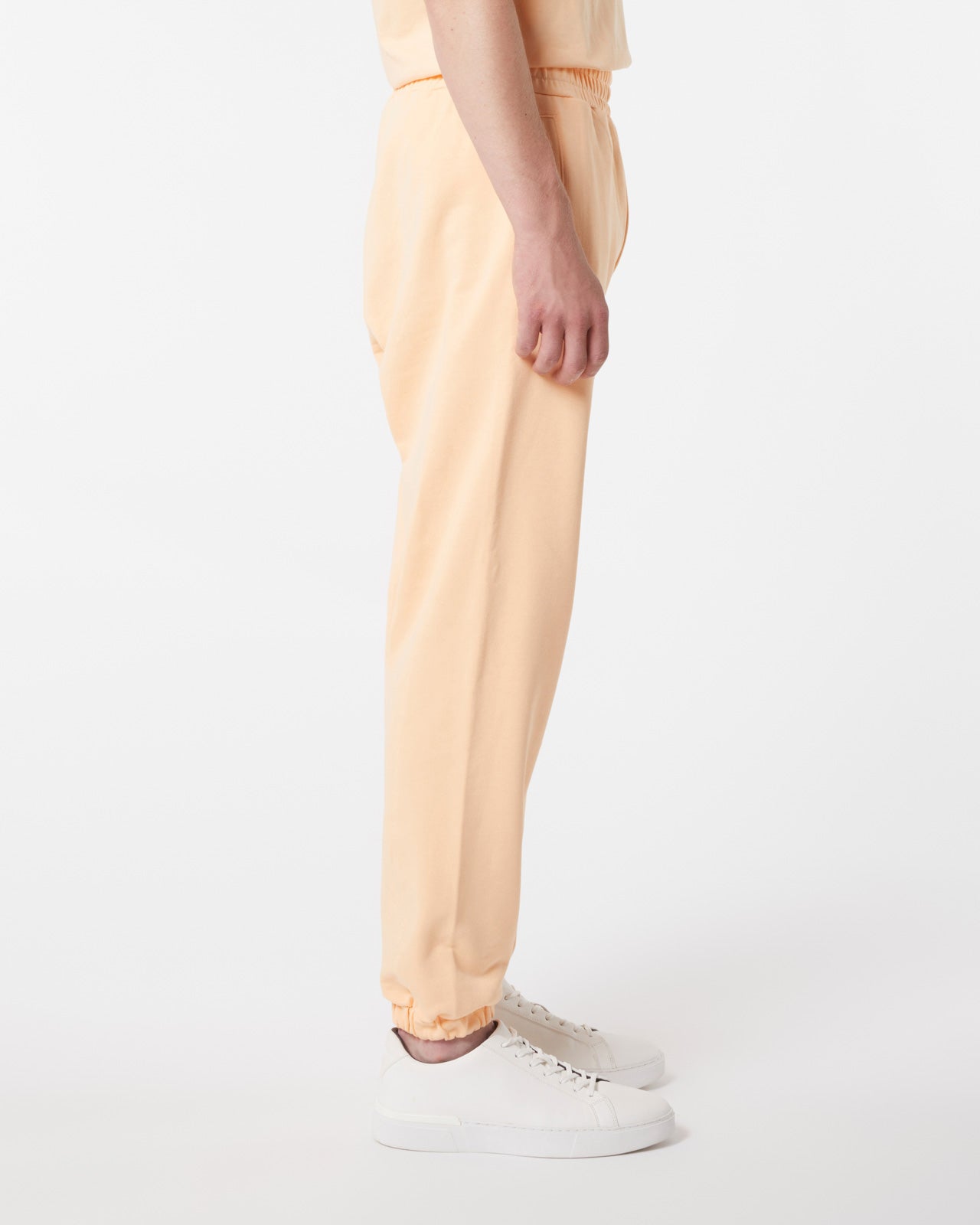 Vision Of Super PEACH PANTS WITH EMBROIDERED FLAMING HEART Nuova