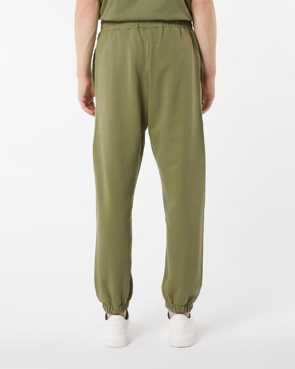 Vision Of Super GREEN PANTS WITH EMBROIDERED FLAMING HEART Italia