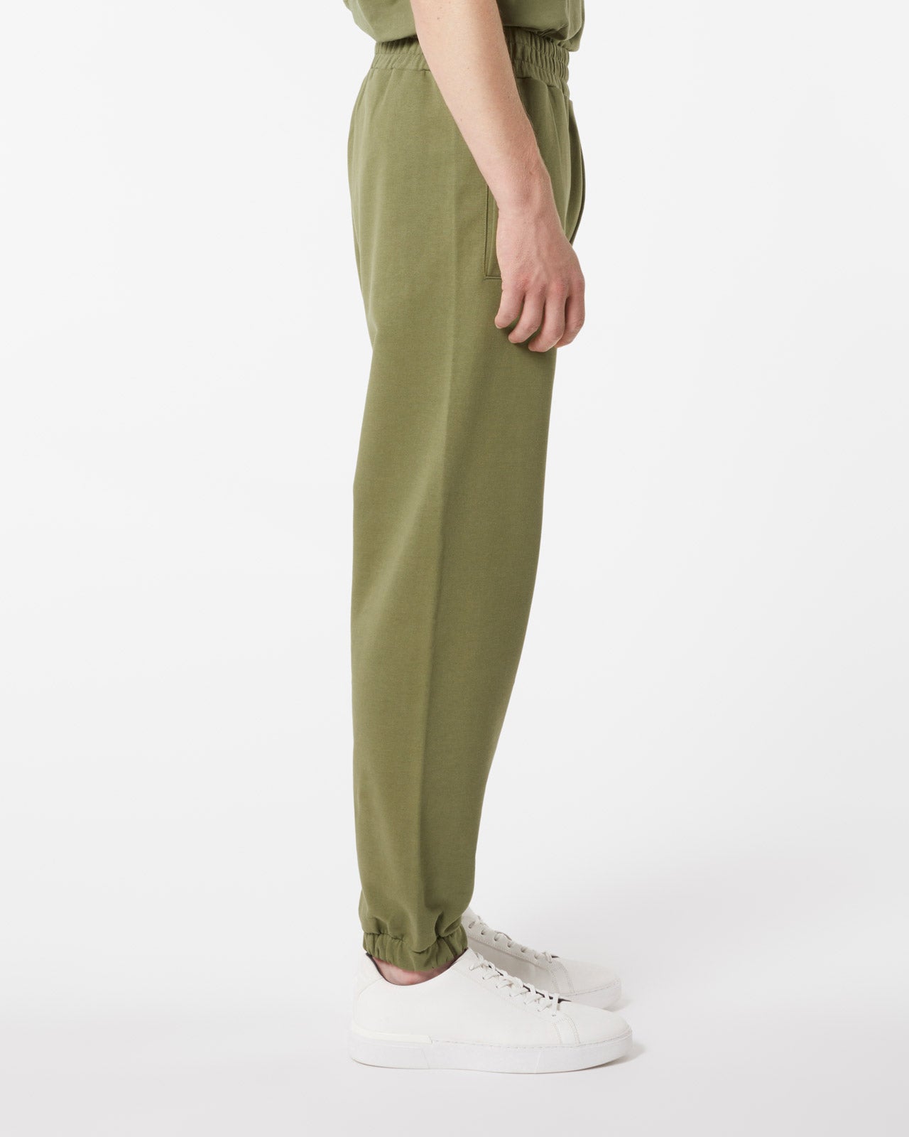 Vision Of Super GREEN PANTS WITH EMBROIDERED FLAMING HEART Italia