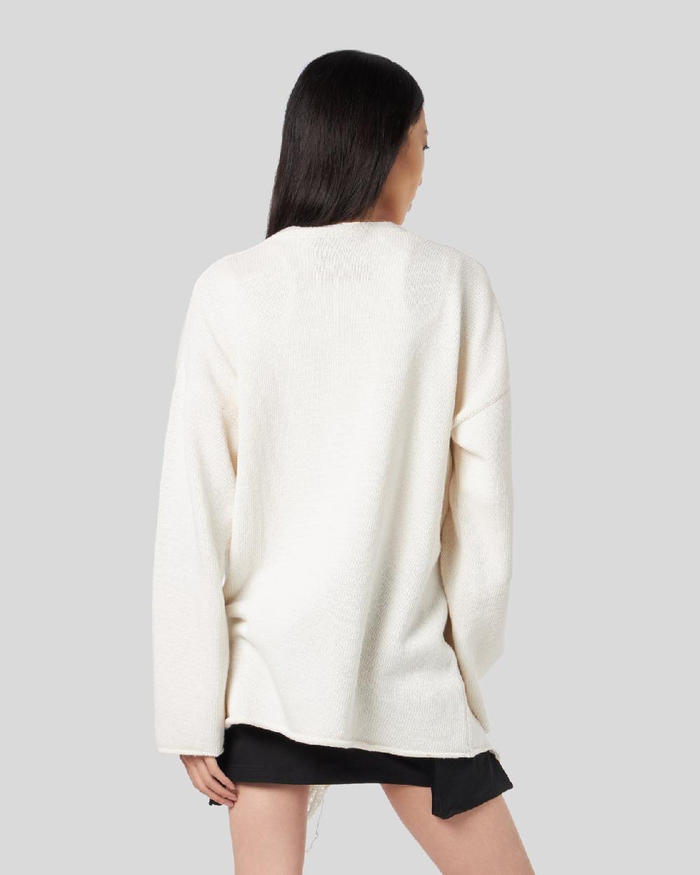 Vision Of Super SAND CARDIGAN WITH PRINTED TRIBAL FLAMES Acquista Ora